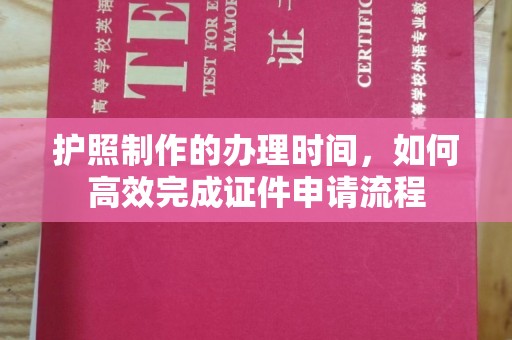 大内护照制作的办理时间，如何高效完成证件申请流程