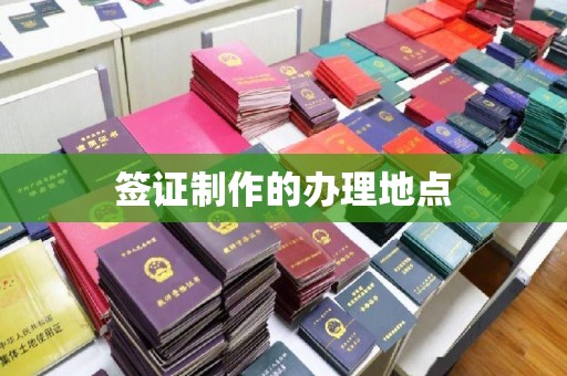 大内签证制作的办理地点