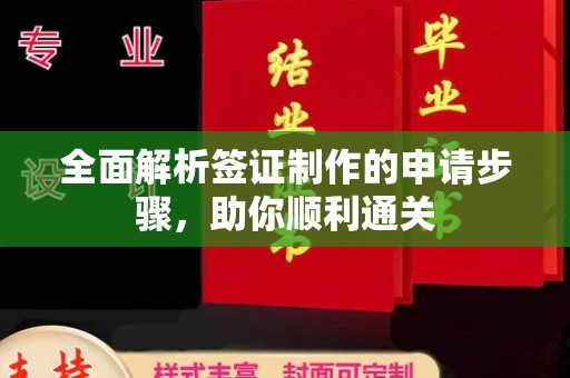 大内全面解析签证制作的申请步骤，助你顺利通关