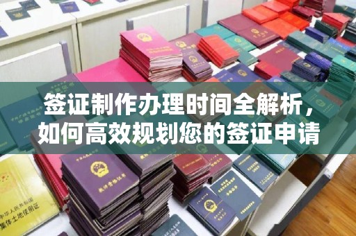 大内签证制作办理时间全解析，如何高效规划您的签证申请流程